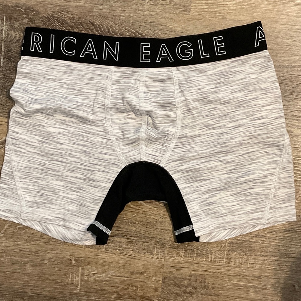 American Eagle Outfitters Men's Light Gray Boxer Briefs
